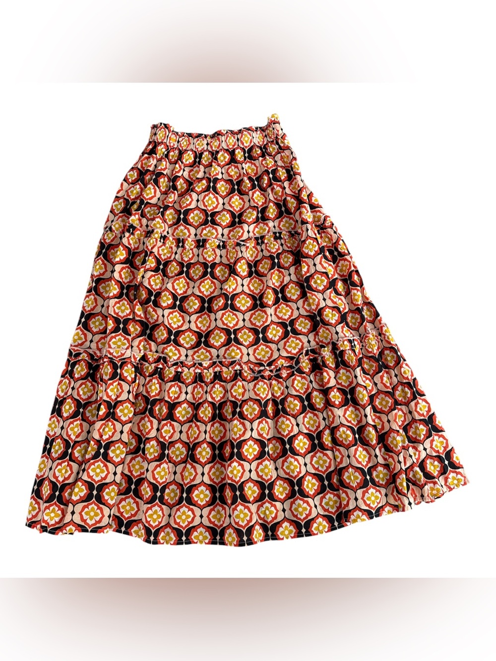 Tuckernuck Floral Tiered Maxi Skirt